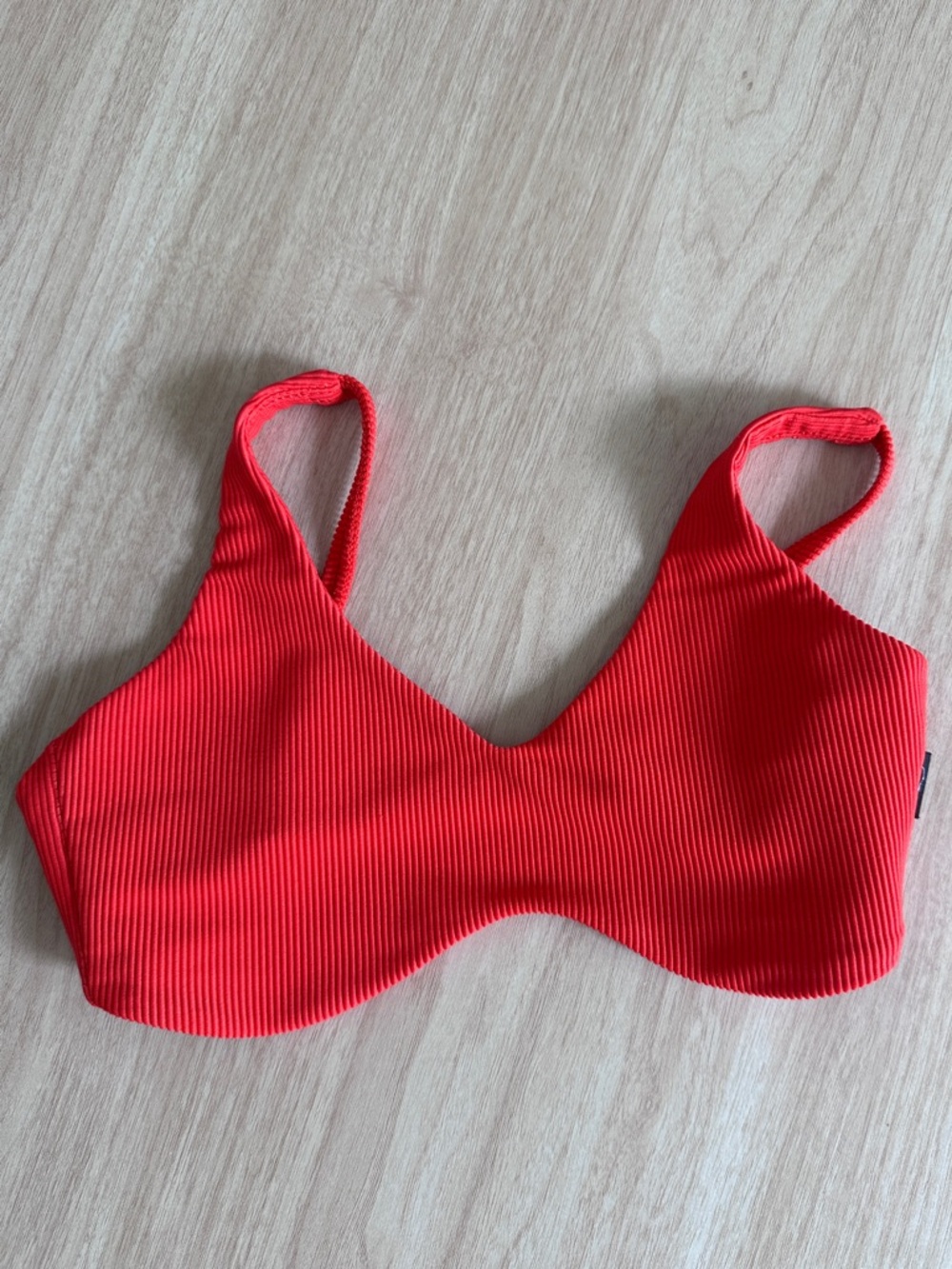 Tiger Friday Red Ruth Bralette size CL.